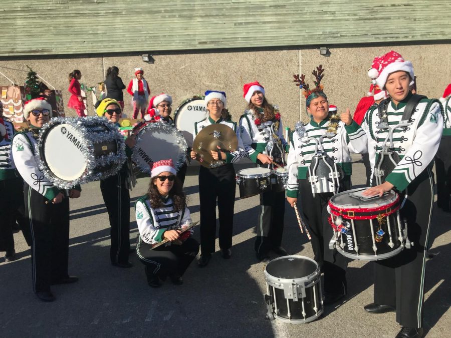 Marching Band Marches Towards Victory